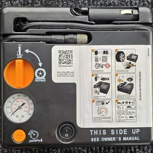 Portable Tire Inflator with Gauge